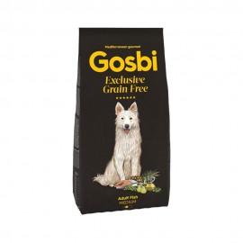 Gosbi 無穀物低敏 中型成犬 魚肉配方 3kg